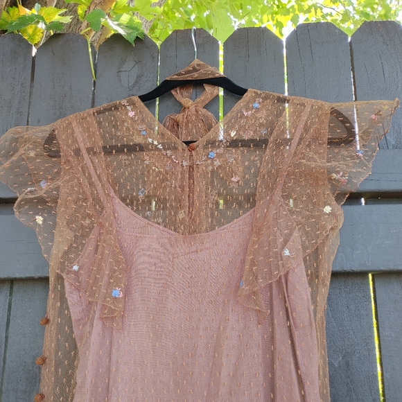 Cottage Core Prairie Dress Size S/M - Picture 7 of 9